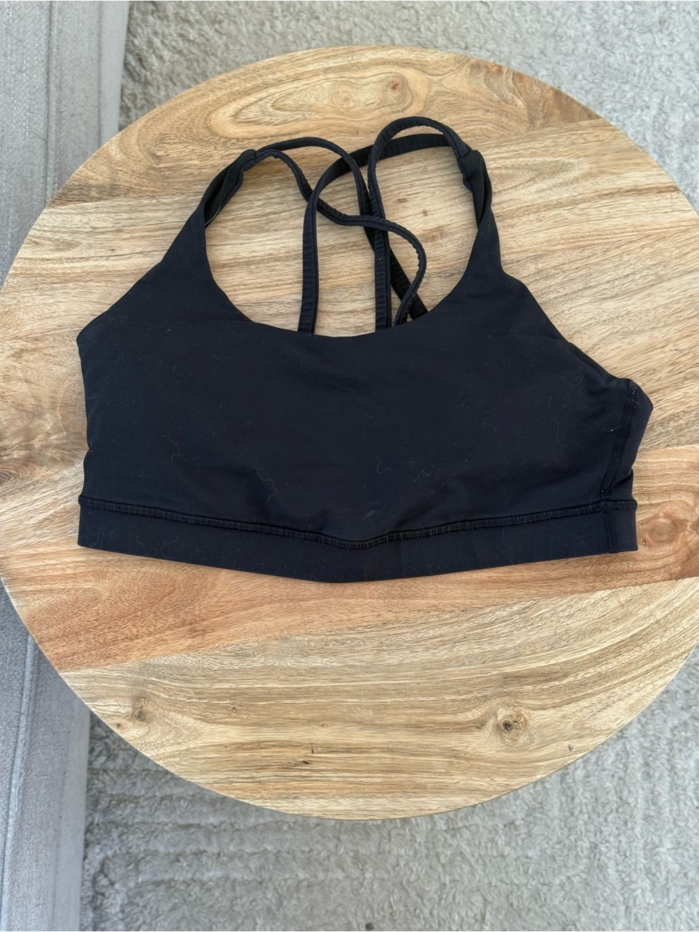 Lululemon Black Sports Bra